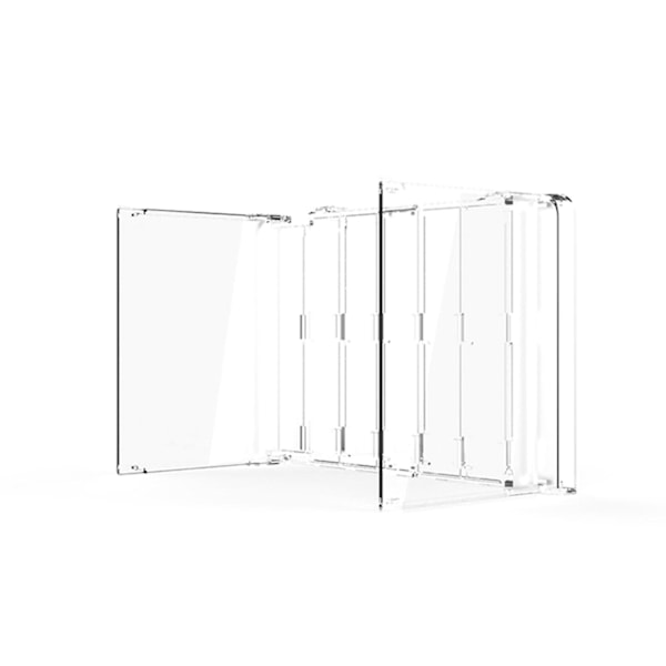Spilkassette til etui til Switch Transparent Kassette Opbevaringsboks 10 Slots Kabinet
