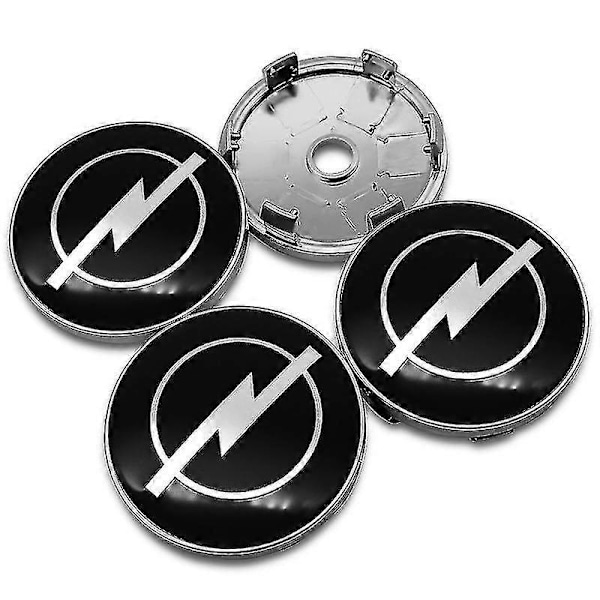 4 st 56mm 60mm Bilskylt Hjulcentrum Navkapsdekaler Autofälg Skydd för Opel Astra J H G K Insignia Corsa C Vectra Tillbehör