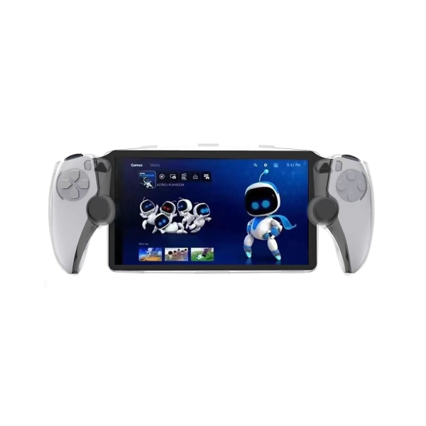 Ps Portal Controller Skin för Playstation Portal Fjärrspelare Handhållen Spelkonsol, Kristallklar PC Anti-halk Skyddande Skal