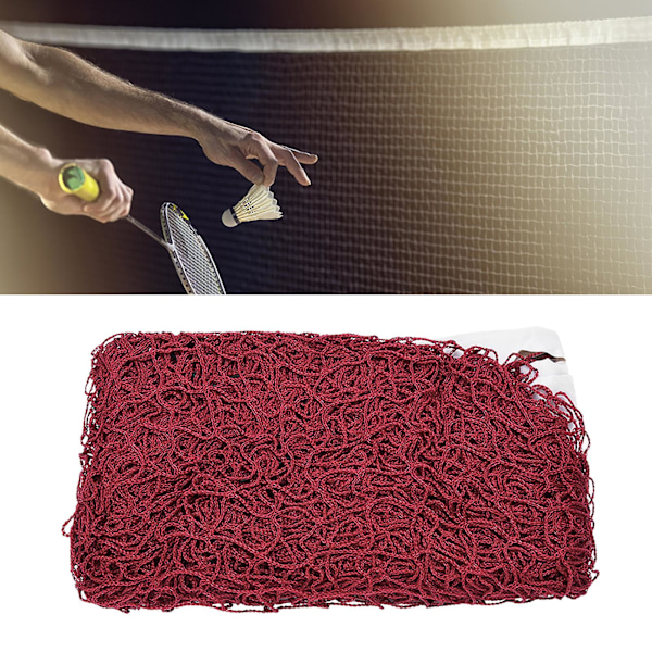 Sport Badmintonnät Bärbar med Fästrep - Polypropylenfiber för Tävling