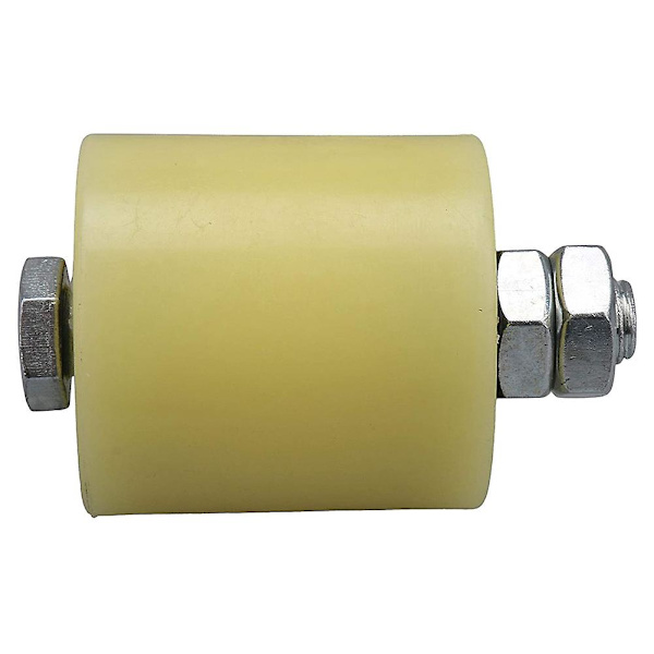 2 stk Nylon Stål Flat Roller Hjul 6201 M12 Skrue Kompatibel Skyvedør