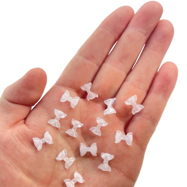 100 st kristallrosett nagelcharms DIY nagelkonst 3d rosetter nagelkonstdekoration 8