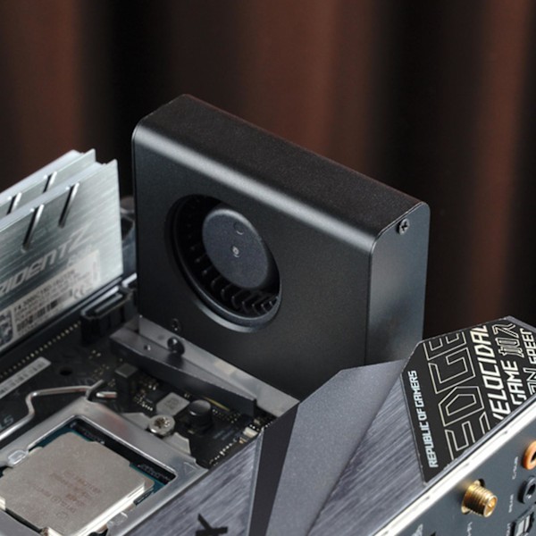 Til M.2-10 Solid State Drive Radiator Lav Støj Ventilator 2280 Ssd Nvme Varmeafledning