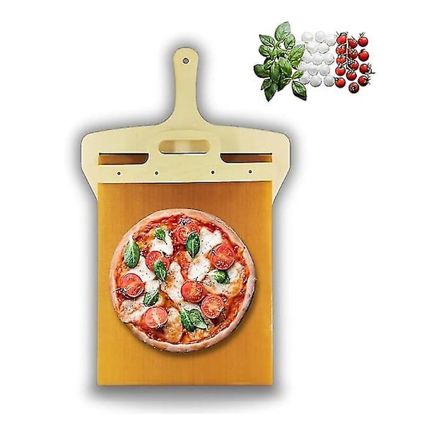 Sliding Pizza Peel The Pizza Peel That Transfers Pizza Perfectl, Pizza Paddle With Handle, Pizza Spatula Paddle