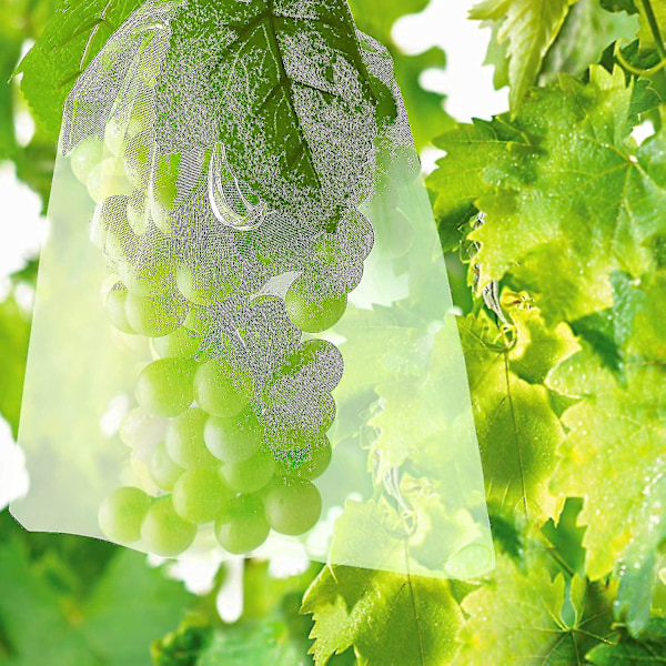 100 Fruit Protection Bag Net Bags Grape Bunch Protection Against Birds And Insects Wasps Hornets 30 X 20 Cm Starlight -cdsx