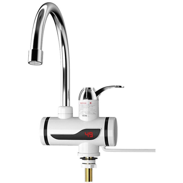 Kjøkkenkran Husholdnings elektrisk varmtvannskran Øyeblikkelig varmtvannskran Smart Digital Display