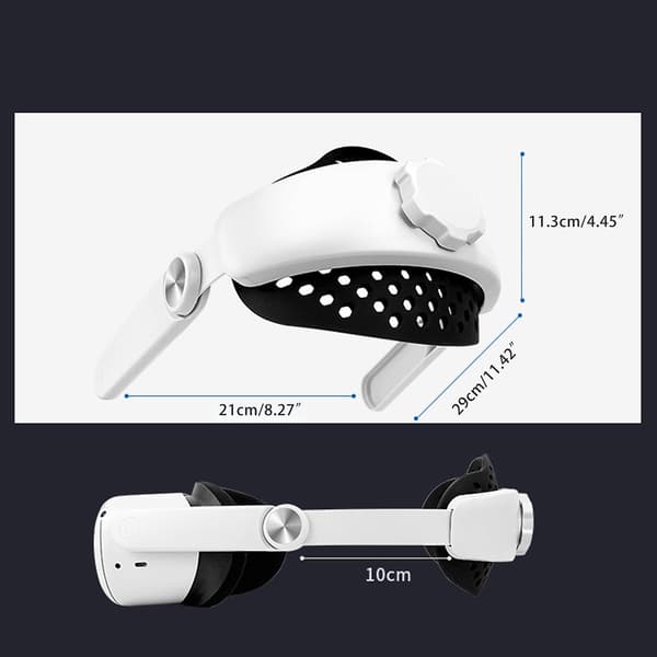 Oppgradering for hodebånd Elite Strap-erstatning Vr-tilbehør kompatibel for W/