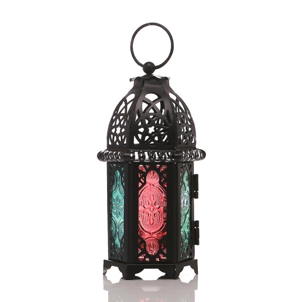 Marokkansk Smedejernsglas Lysestage Creative Home Lysestage Lanternedekor Vind