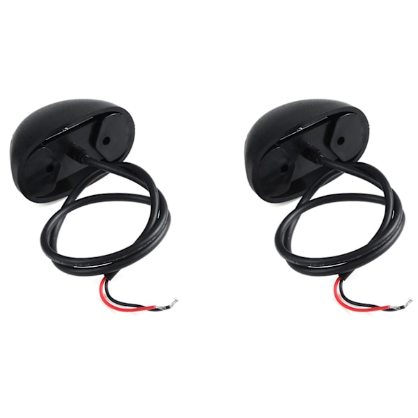 2 stk 10-30v Led bil lastebil sidemarkørlys blinklys indikatorlys klarering lampe baklys Fo