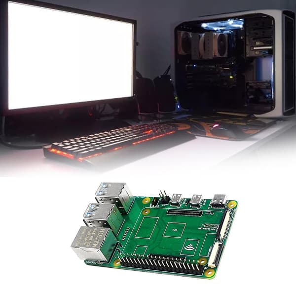 Cm4 Pi4b -sovitinkortti tietokoneen moduulille Micro Hd Usb3.0 1000m Ethernet -liitäntä