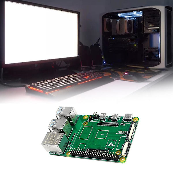 Cm4 til Pi4b Adapter Board Computer Module Micro Hd Usb3.0 1000m Ethernet Interfa