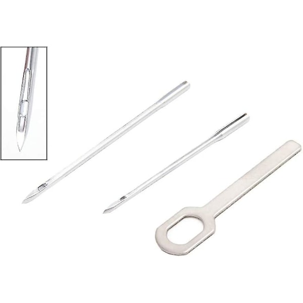 7 dele/sæt lædersyværktøj Diy læder håndsyværktøjssæt til læder og lærredssøm (173mm)
