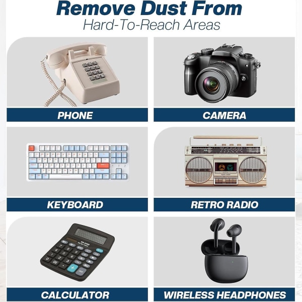 Rengøring af trykluftstøv, engangsluftstøvrens på dåse, støvsuger til computere Elektronik Rengøring af tastatur