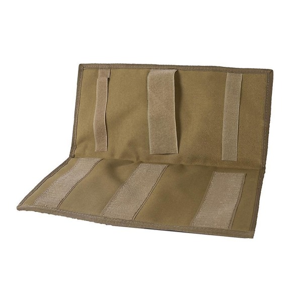 Bil Solskærm Organizer Taske Muti Lomme Kort Opbevaringsholder Khaki 1000d Nylon