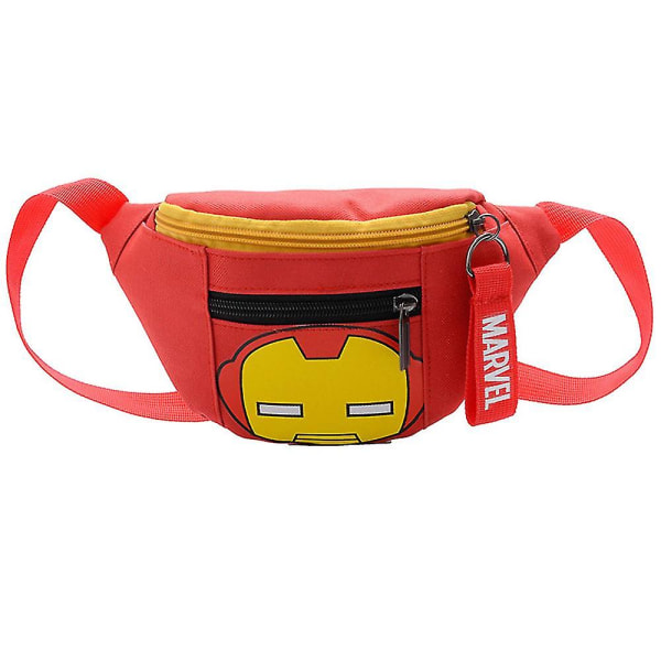 Sød brysttaske til børn Miniprint skuldertaske Cartoon Anime taljetaske Messenger Bag Cartoon Anime taljetaske