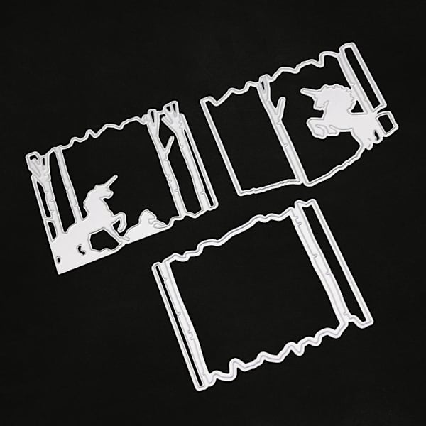 Dyr Metal Skæredør Stencil Diy Scrapbooking Album Stempel Papir Kort Embos