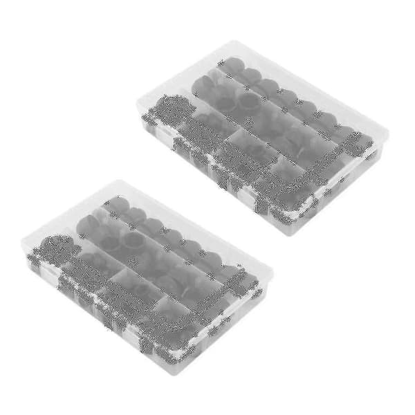 290 st Hex-mutteröverdrag Skyddande M4-m12 Bultkåpa Skyddskåpor Skyddar Exponerade Hexagon Plast