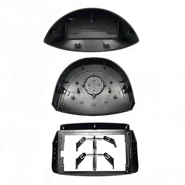 Bilradio Facia til KOLEOS (9 TOMMER) 2010 Android GPS MP5 Stereoafspiller 2 Din Enhed Panel Instrumentbræt Ramme