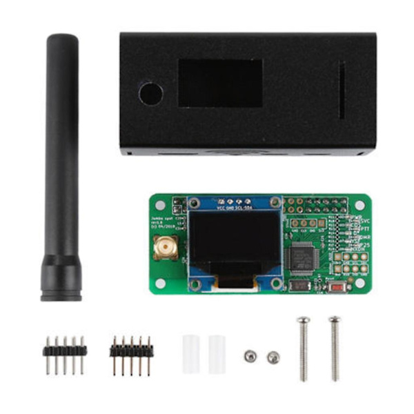 Mmdvm Hotspot-expansionskort för Raspberry Pi P25 Dmr Ysf Dstar med antenn