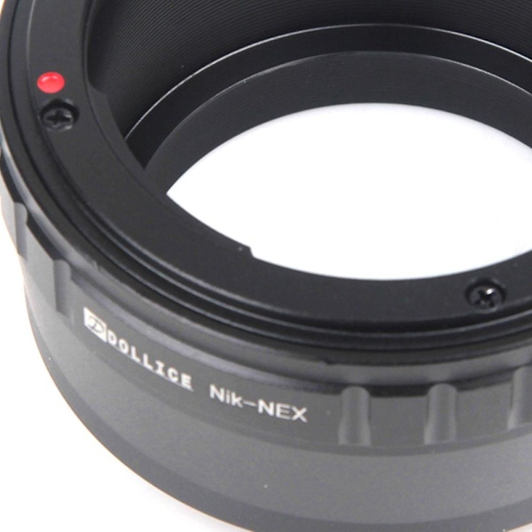 Objektivadapter for Nikon-objektiv til Sony E-feste NEX-kamera A5100 A6000 A5000