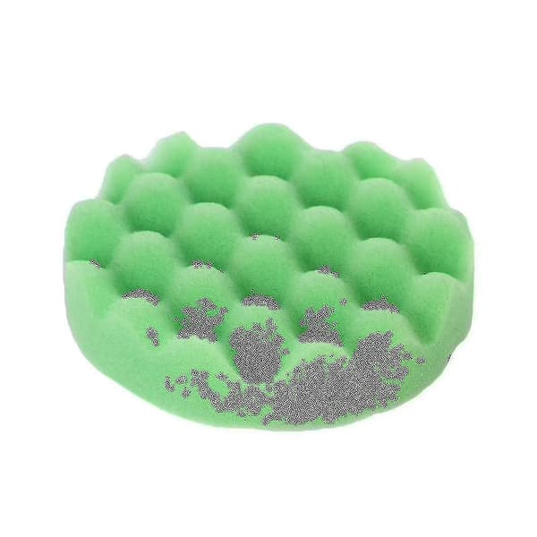 8 st/set Bilsvamp Polering Pad Set 5 Tums Buffing Vaxning Pad För Båt Bil Polerare Buffer Borr