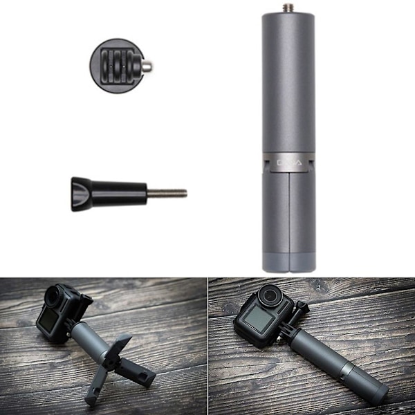 Bærbar sammenklappelig Cynova Pocket Mini Tripod Support Selfie Stick Stabilisator Stabil Skydningsstand