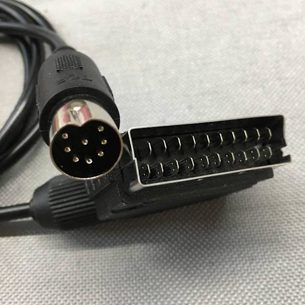 (2 kpl) 1,8 m / 6 jalkaa RGB Scart-kaapeli, AV-kaapeli ääni- ja videoyhteysliitäntä, MD1-pelikonsolille