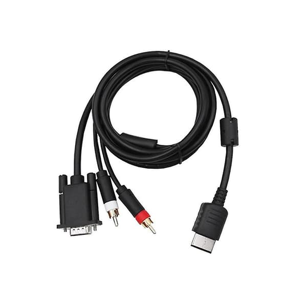 VGA-kaapeli Dreamcast-konsolille, teräväpiirtopeli, konsolin HD-sovitinkaapelin