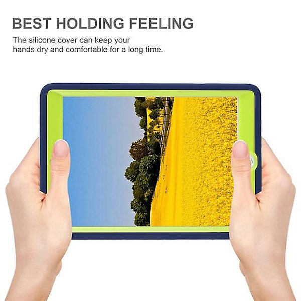 Stöttåligt och robust fullskyddande fodral för iPad 2018 5:e och 6:e generationen 9,7\"