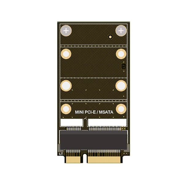 2 i 1 Kombineret Mini Pci-e & Msata Ssd Adapter Konverterkort