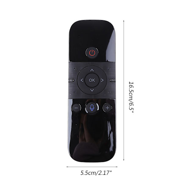 Ilmahiiri 2.4g näppäimistö Android TV Boxille Ir Learning Gyro Sensing näppäimistö