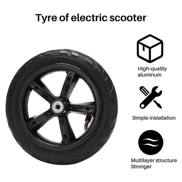 8 tum Elektrisk Scooter Däck 8x1 1/4 Inre Däck 200x45 Pneumatiskt Däck Helt Hjul-8mm