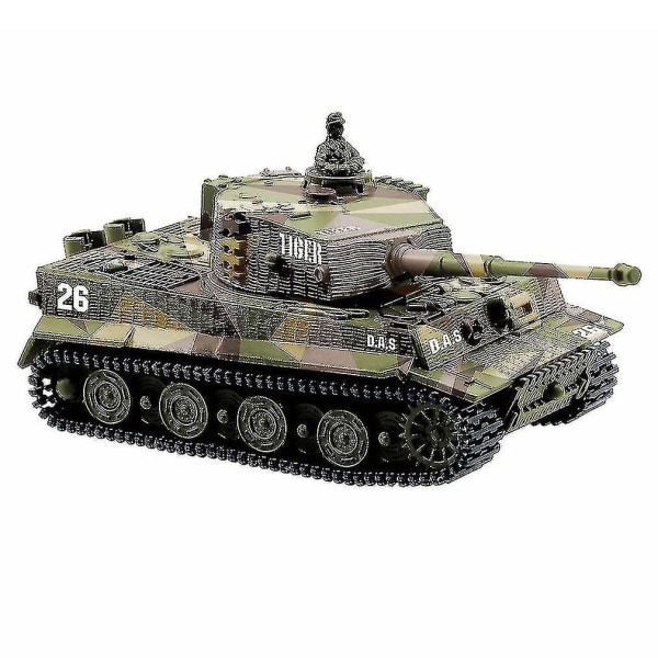 Tyska Tiger Mini Fjärrkontroll Tank Billaddning Fjärrkontroll Billeksak Barnens intelligensleksaker