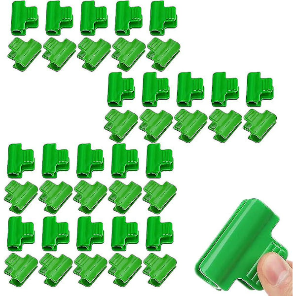 40 Pack Växthusfilmklämmor Plast Växthusfilmklämma Växthusfästklämmor Klämma Trädgårdsartiklar Växthustillbehör Kompatibel Växthus