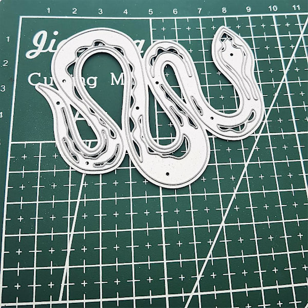 Böjda Orm Kolstål Skärformar DIY Scrapbooking Fotoalbum Prägling
