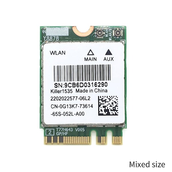 Ngff Killer1535 Wifi-adapterkort Qcnfa364a for Gt72/gs60/ge62/ge72