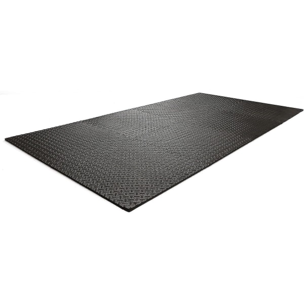 10 stk Treningsmatte Gym Matte Ekstra Tykk Interlocking Skumgulvmatter Store Gymgulv Treningsmatter Gymgulv Mykt Gulvmatte