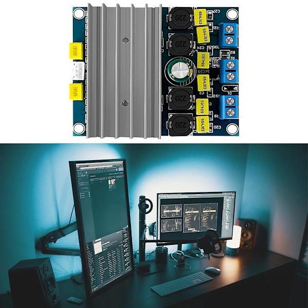 Tda7492 förstärkarkort med radiatorer förstärkarmodul kort transceiver