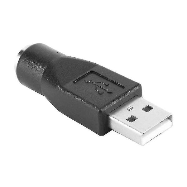 10st USB hane till PS2 6pin kvinnlig omvandlare för muskonvertering