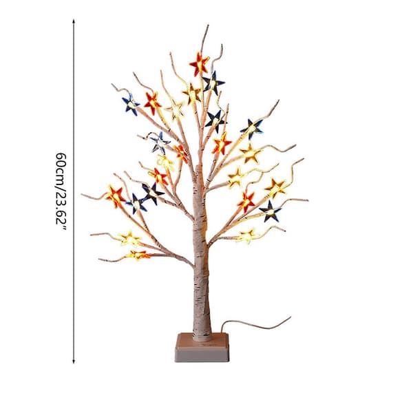 Led nattlampa 24'' Independence Day Tree Lamp inomhus heminredning sovrum
