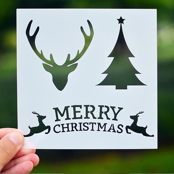 Julekake Stencil Dekorering Maler Gave Til Baking Lover Gave