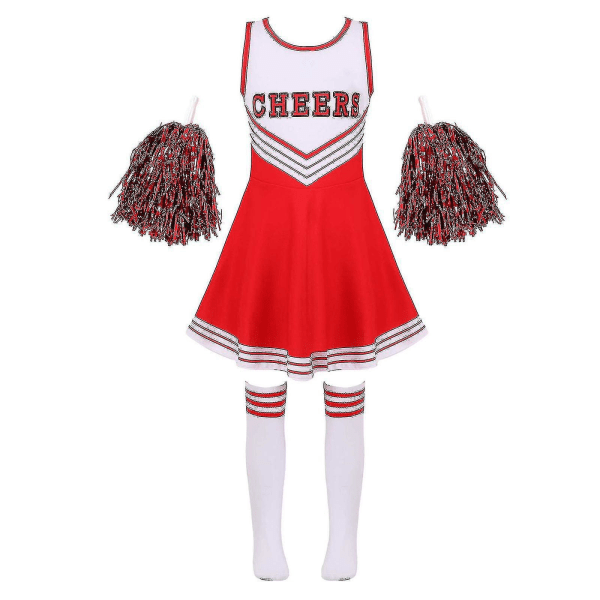 Cheerleading uniformer for jenter, danseuniformer for barn