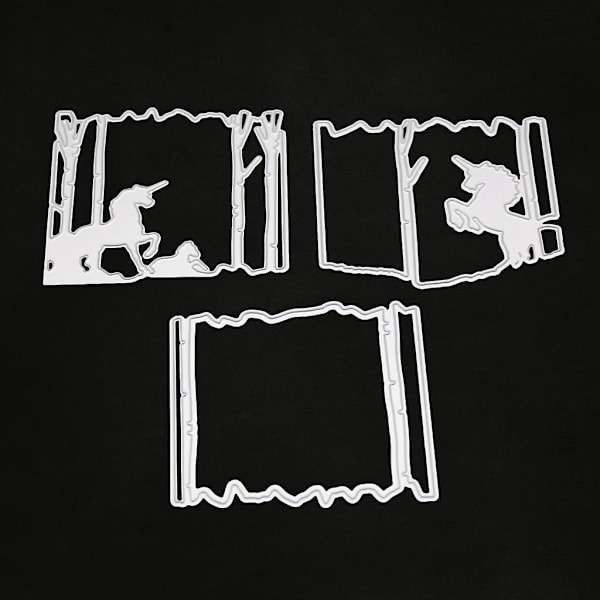 Dyr Metal Skæredør Stencil Diy Scrapbooking Album Stempel Papir Kort Embos
