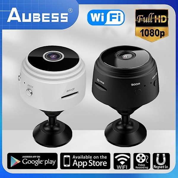 A9 Mini Kamera Wifi 1080p HD IP-kamera Hem Säkerhet Natt Magnetisk Mini Videokamera Mikro Video