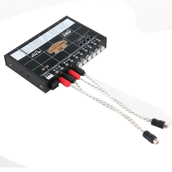 Eq 7-bånds equalizer Biltuner Audio Equalizer Grafisk Equalizer