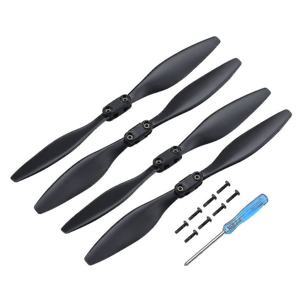 Alg Drone Propeller - Foldbare Propellerblade til Drone - Reservedele Kompatibel med Holy Stone Hs720/hs720e Drone