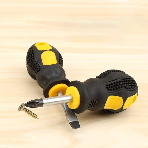 Mini Phillips Flat Head Skrutrekker i Rustfritt Stål 02