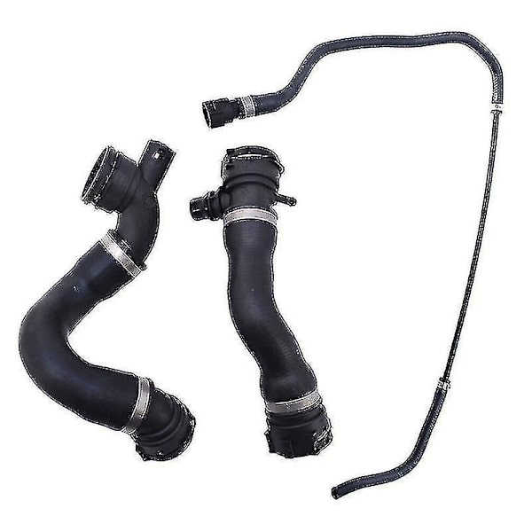 3 stk. Nedre Kølervæske Radiator Slange Til E90 E91 E92 325i 330i 330xi 2006 328i 328xi 17127618510 17