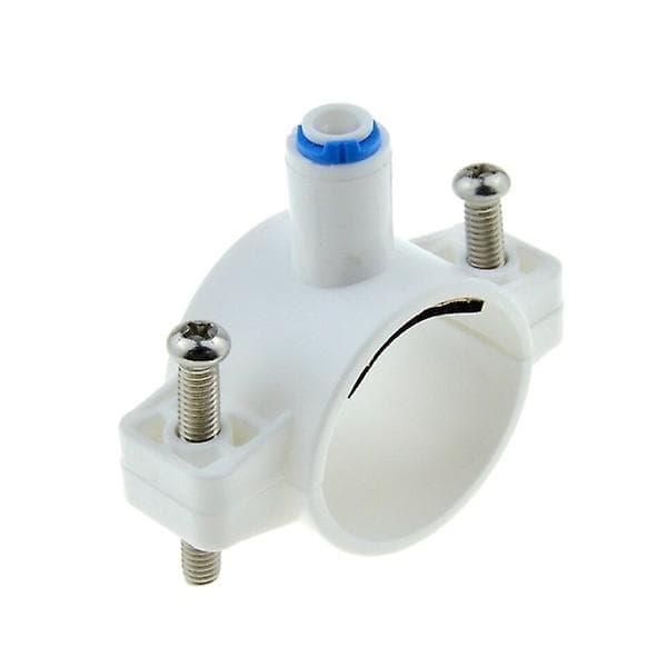 Vand 40mm Afløbsvand Afløbsrør Klemme Sadelventil Klips 1/4\"