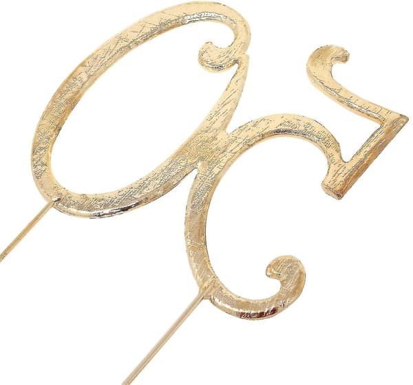 Evago Kakepynt Premium Glitrende Krystall Rhinestone Kakepynt Kakedekorasjon Til 50-årsdag O